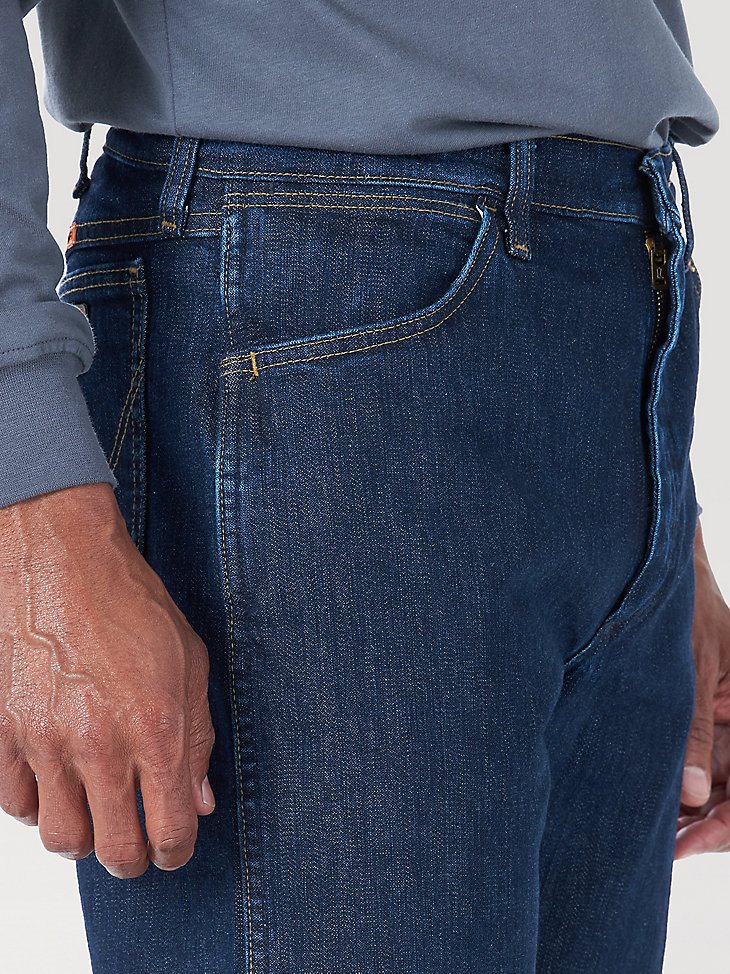 Wrangler FR Flame Resistant Original Fit Jean in Dark Wash