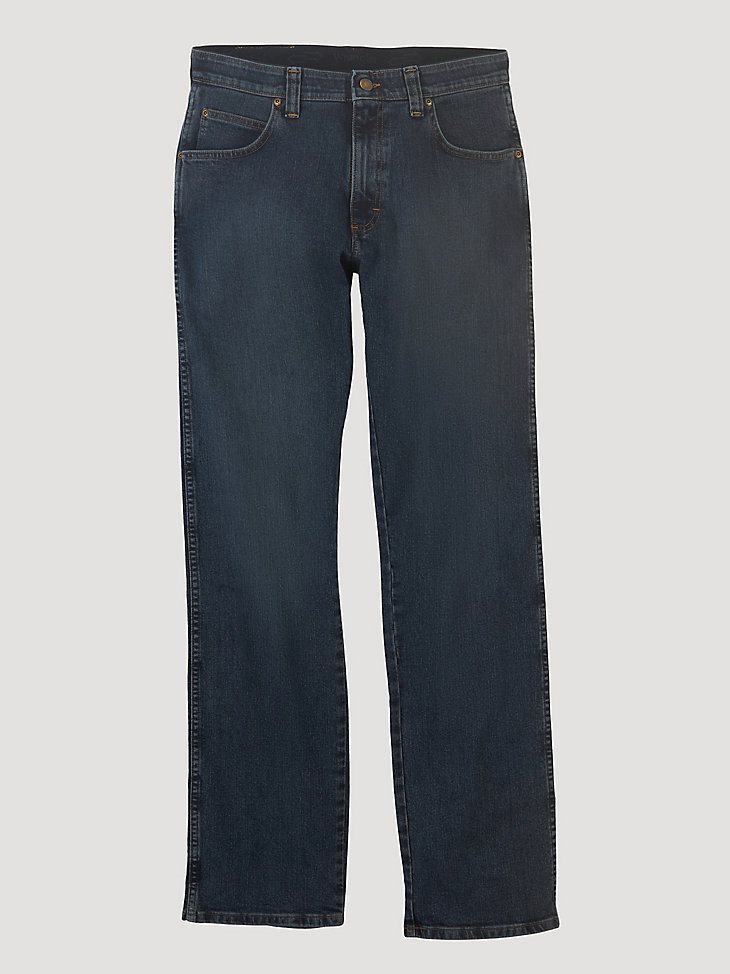 Wrangler Rugged Wear Performance Series Regular Fit Jean in Mid Indigo