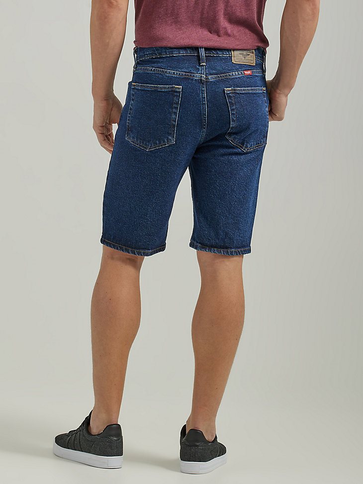 Men's Wrangler Five Star Premium 5-pocket Relaxed Denim Short in Midnight