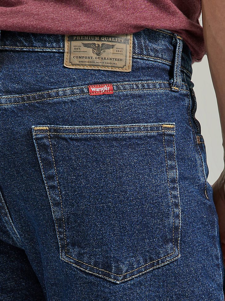 Men's Wrangler Five Star Premium 5-pocket Relaxed Denim Short in Midnight