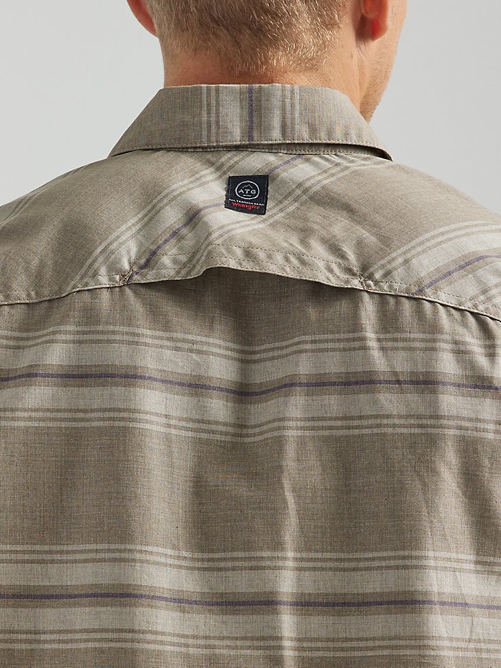 ATG By Wrangler Men's Breeze Shirt in Cherry Creek