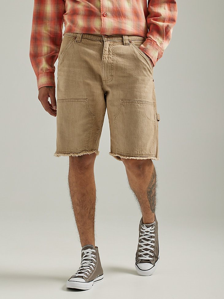 Men's Carpenter Short in Brown Rice