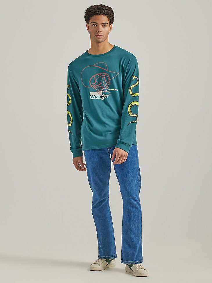 Men's Bootcut Jean in Light Cowboy Wash