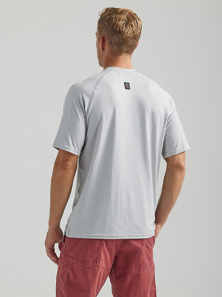 ATG by Wrangler Men's Performance Knit Shirt in Harbor Mist
