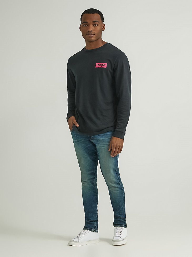 Men's Greensboro Logo T-Shirt in Jet Black