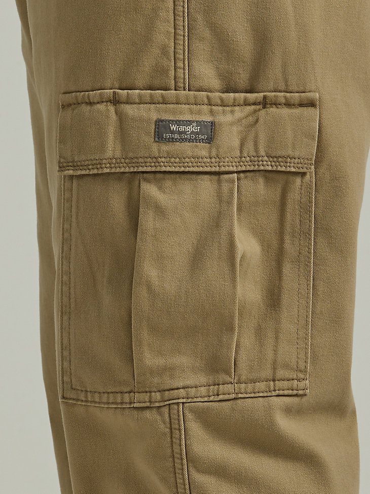 Men's Fleece Lined Cargo Pant in Elm