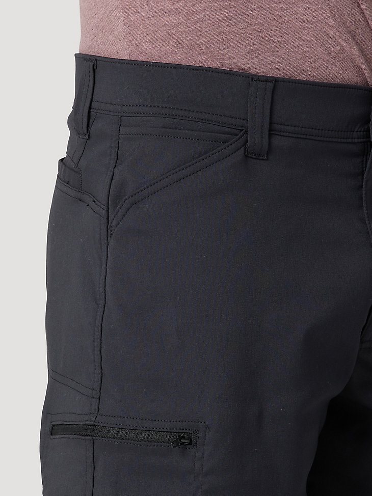 Men's Flex Waist Outdoor Cargo Short in Caviar