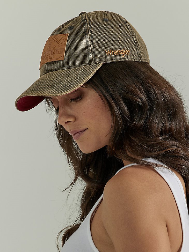 Wrangler Collegiate Oil Slick Baseball Cap in University of Alabama