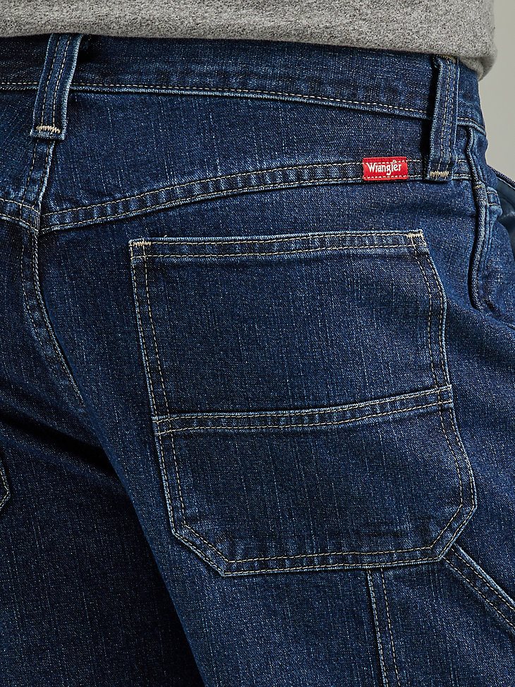 Men's Wrangler Five Star Premium Carpenter Shorts in Dark Vintage
