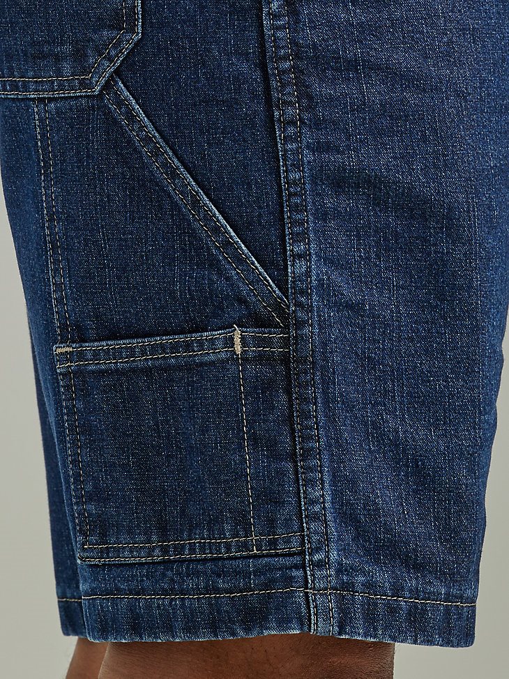 Men's Wrangler Five Star Premium Carpenter Shorts in Dark Vintage
