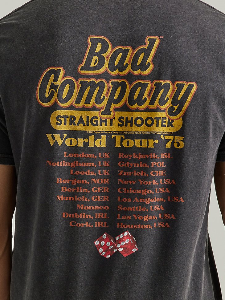 Bad Company Graphic T-Shirt in Jet Black