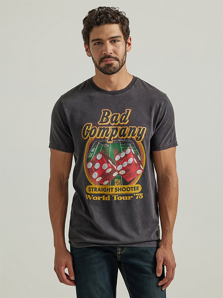 Bad Company Graphic T-Shirt in Jet Black