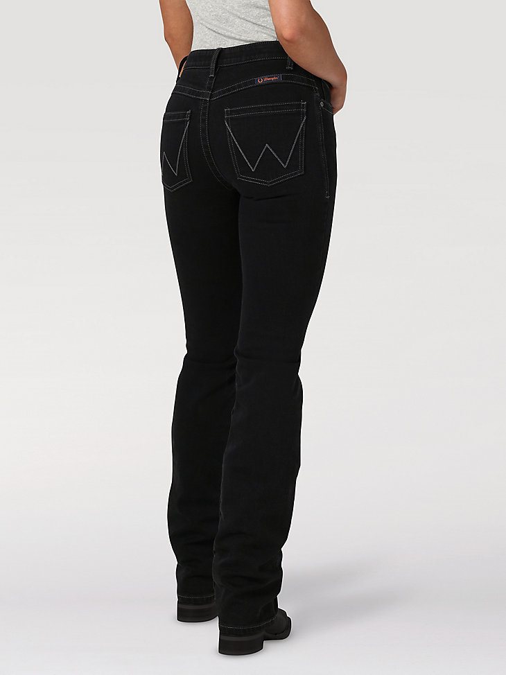 Women's Wrangler Ultimate Riding Jean Willow Mid-Rise Bootcut in Molly