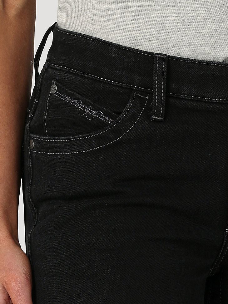 Women's Wrangler Ultimate Riding Jean Willow Mid-Rise Bootcut in Molly