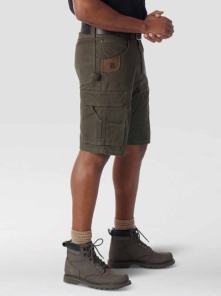 Wrangler RIGGS Workwear Ripstop Ranger Cargo Short in Loden