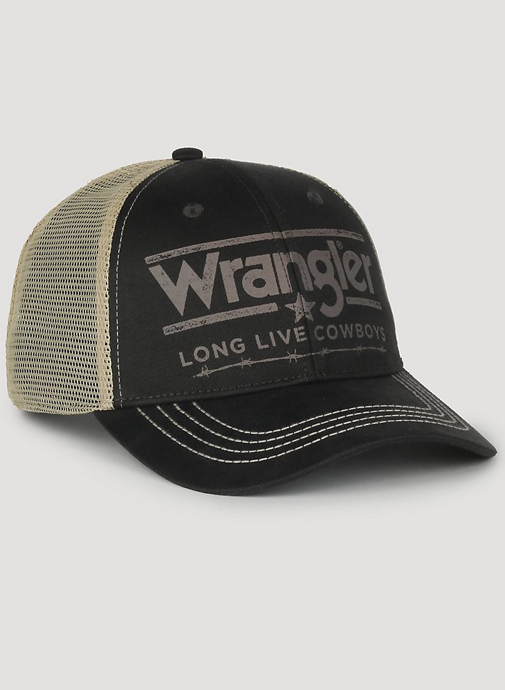 Cowboys Baseball Hat in Black