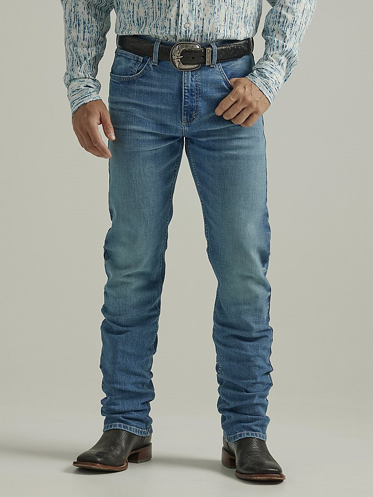 Men's Wrangler 20X No. 44 Slim Fit Straight Leg Jean in Breezy Pasture