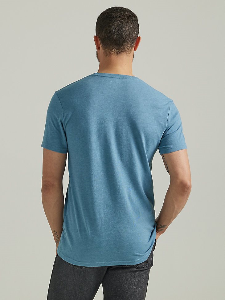 Men's 1947 Denim Company T-Shirt in Blue Heather