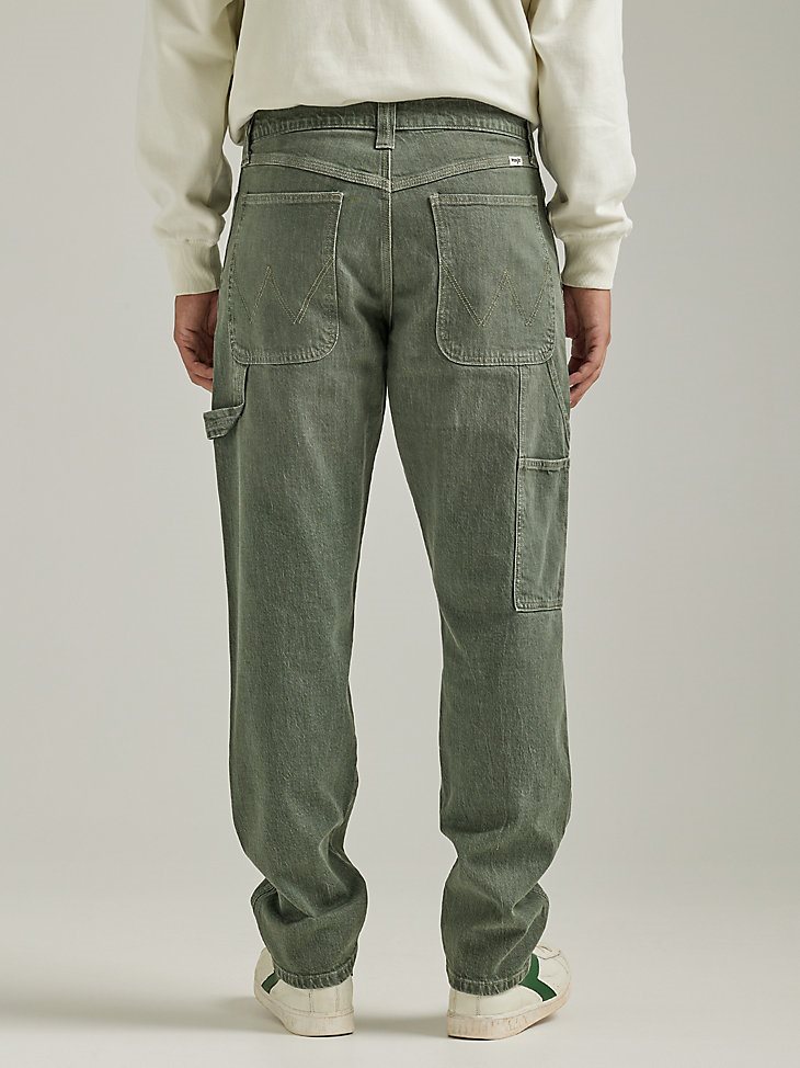 Men's Carpenter Beau Pant in Olive Wash
