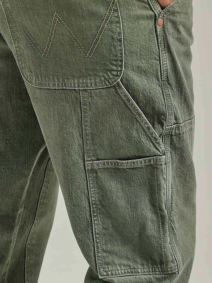 Men's Carpenter Beau Pant in Olive Wash