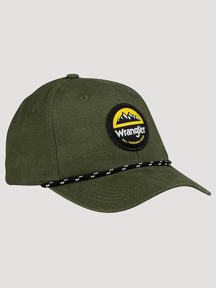 ATG by Wrangler Mountain Rope Trim Hat in Olive