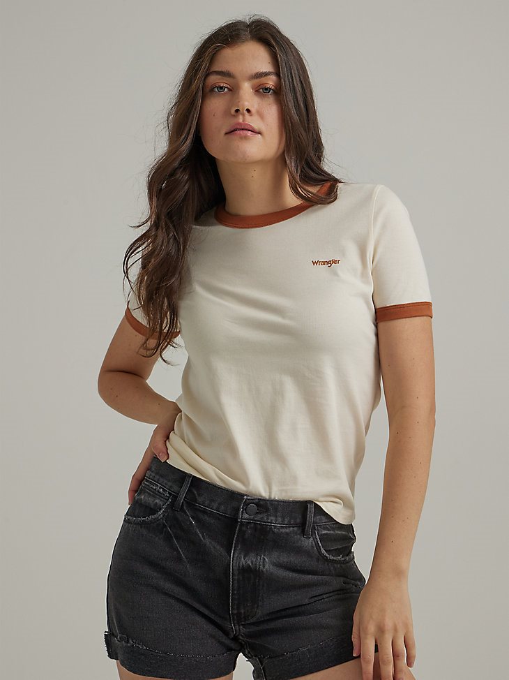 Women's Destructed Denim Roll Short in Moonlight