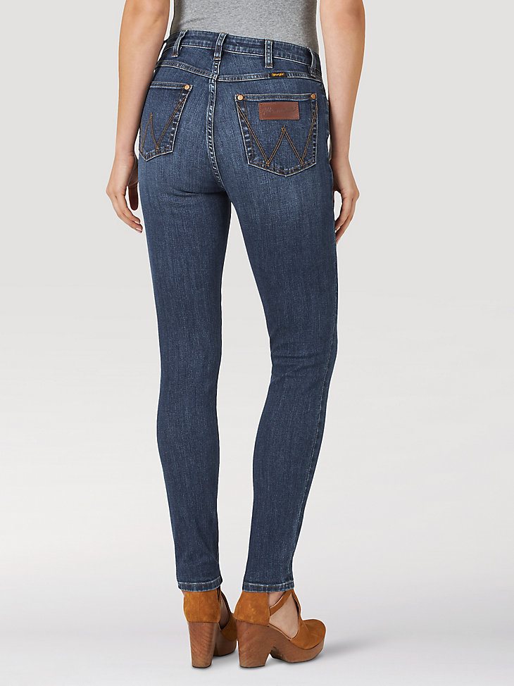 Women's Wrangler Retro High Rise Skinny Jean in Leah