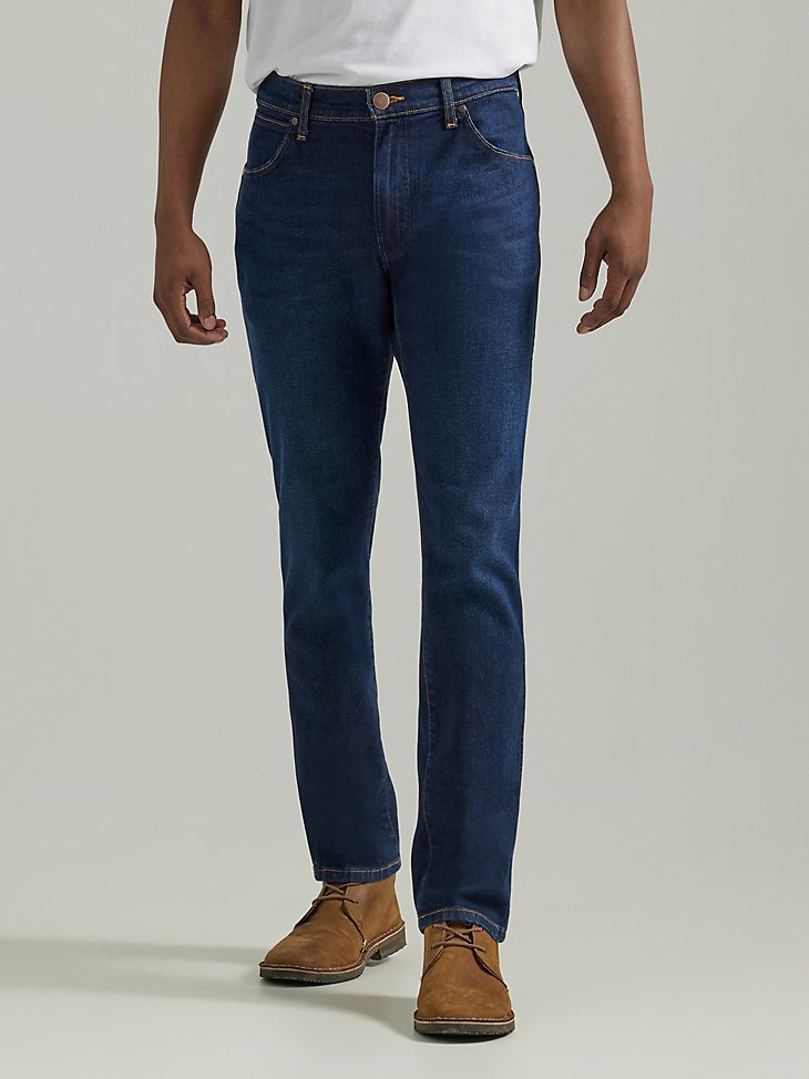 Men's Wrangler Larston Slim Tapered Jean with Indigood in Landed