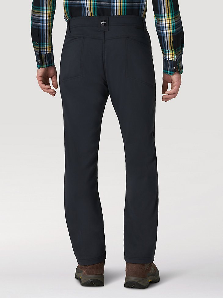 ATG by Wrangler Men's Fleece Lined Pant in Caviar