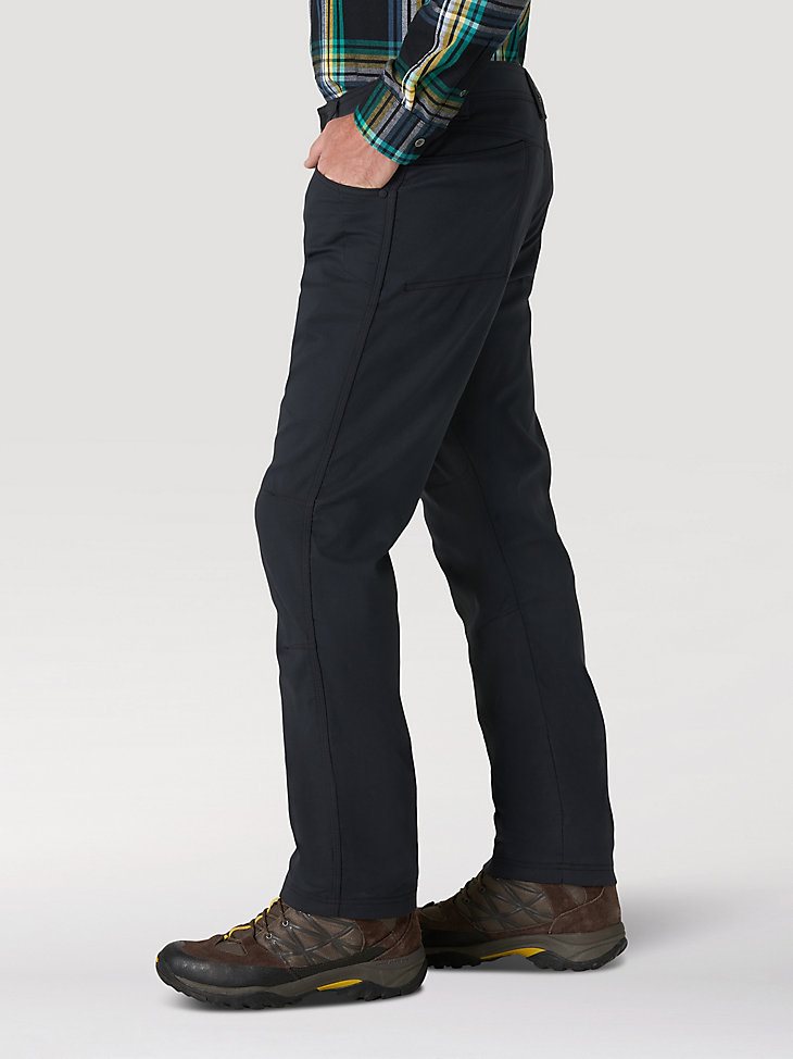 ATG by Wrangler Men's Fleece Lined Pant in Caviar