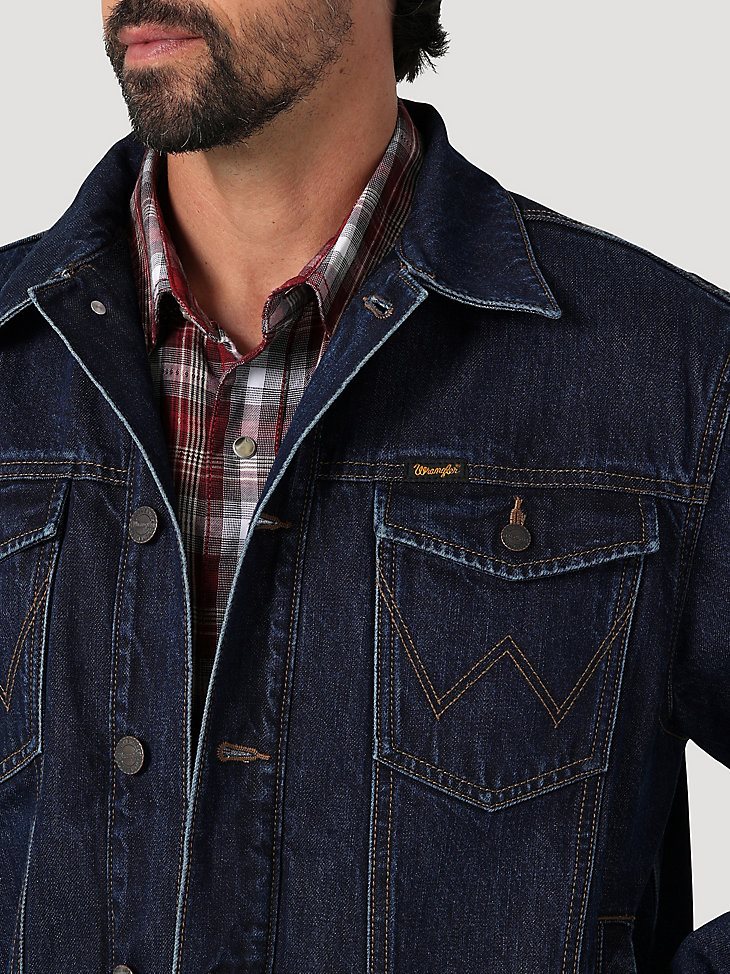 Men's Wrangler Retro Unlined Denim Jacket in Bella Vista
