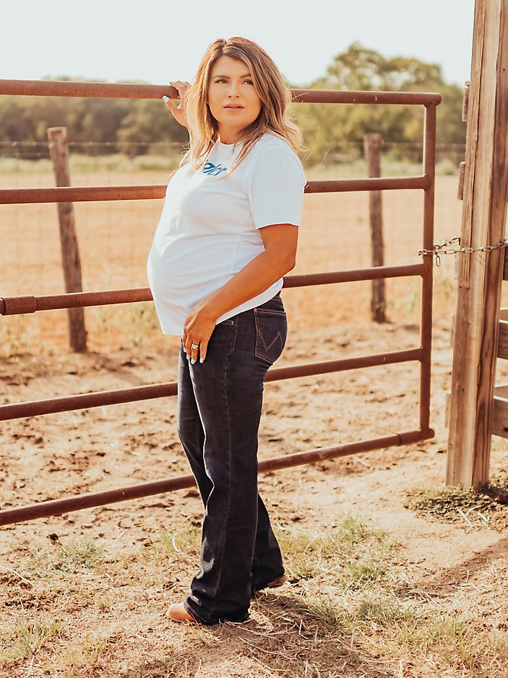 Women's Wrangler Retro Mae Maternity Jean in M Wash
