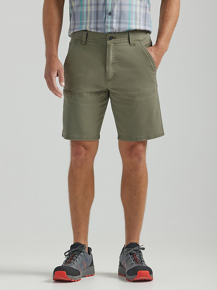 ATG by Wrangler Men's Side Pocket Utility Short in Dusty Olive