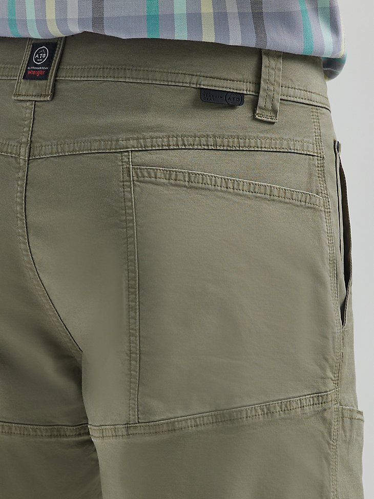ATG by Wrangler Men's Side Pocket Utility Short in Dusty Olive