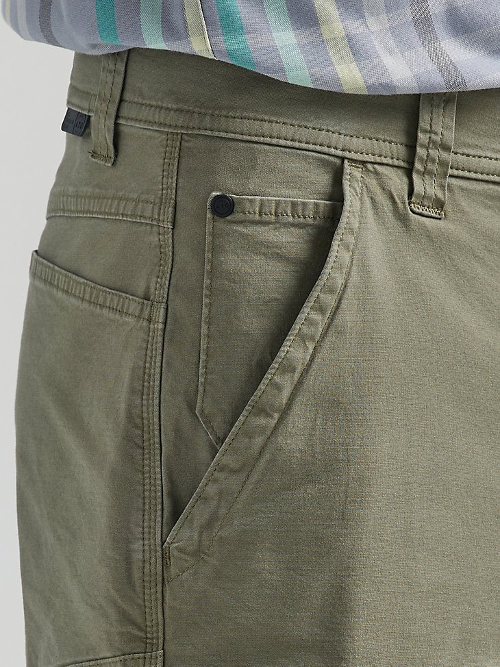ATG by Wrangler Men's Side Pocket Utility Short in Dusty Olive