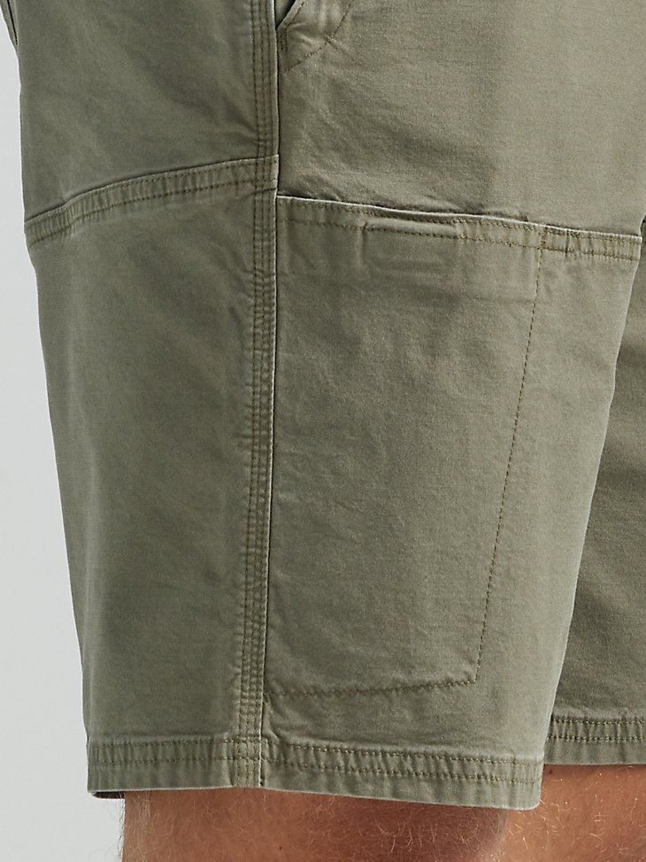 ATG by Wrangler Men's Side Pocket Utility Short in Dusty Olive