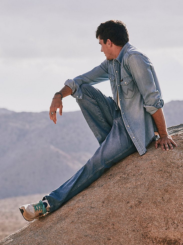 Men's Heritage Frontier Jean in Cool Twist