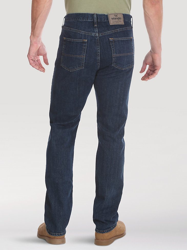 Men's Wrangler Authentics Regular Fit Flex Jean in Indigo Dark