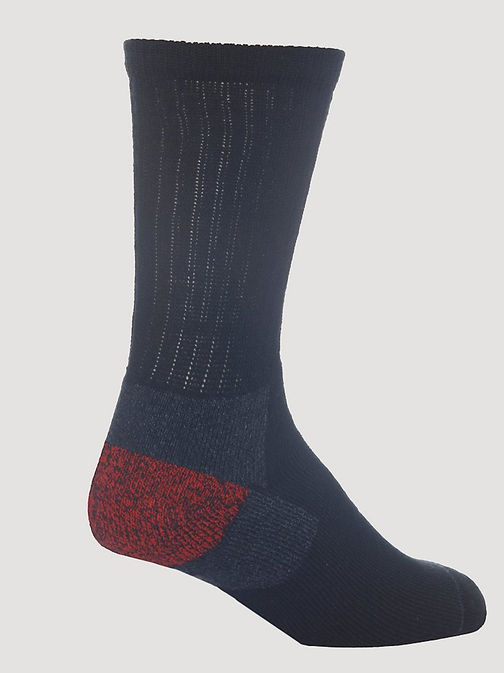 Men's Cold Weather Work Socks (3-pack) in Black