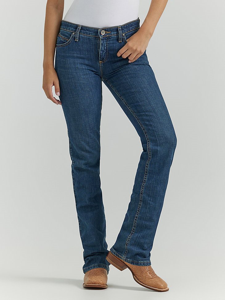 Women's Wrangler Ultimate Riding Jean Q-Baby in Tuff Buck