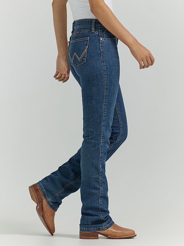 Women's Wrangler Ultimate Riding Jean Q-Baby in Tuff Buck