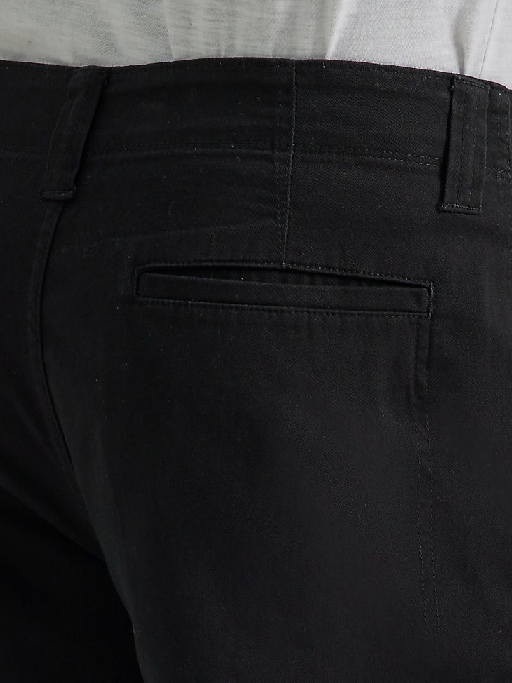 Men's Wrangler Authentics Stretch Cargo Short in Black