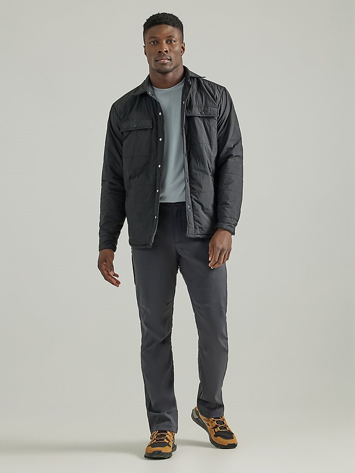 ATG by Wrangler Men's Alpine Shirt Jacket in Black