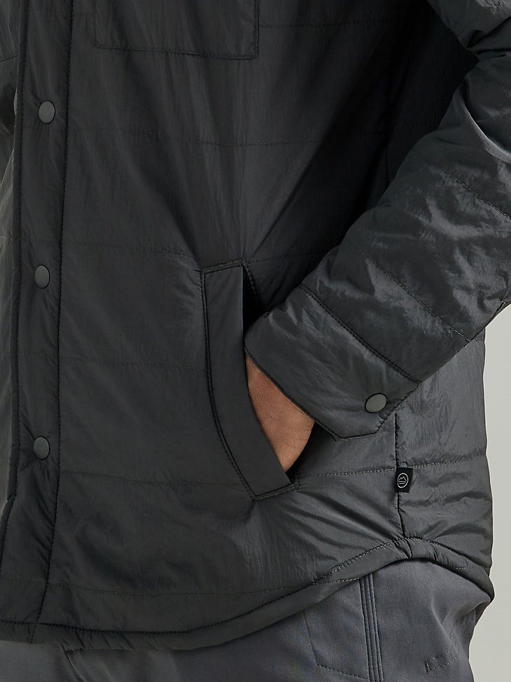 ATG by Wrangler Men's Alpine Shirt Jacket in Black