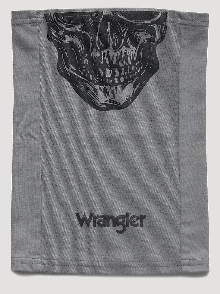 Wrangler FR Flame Resistant Distressed Skull Gaiter in Grey