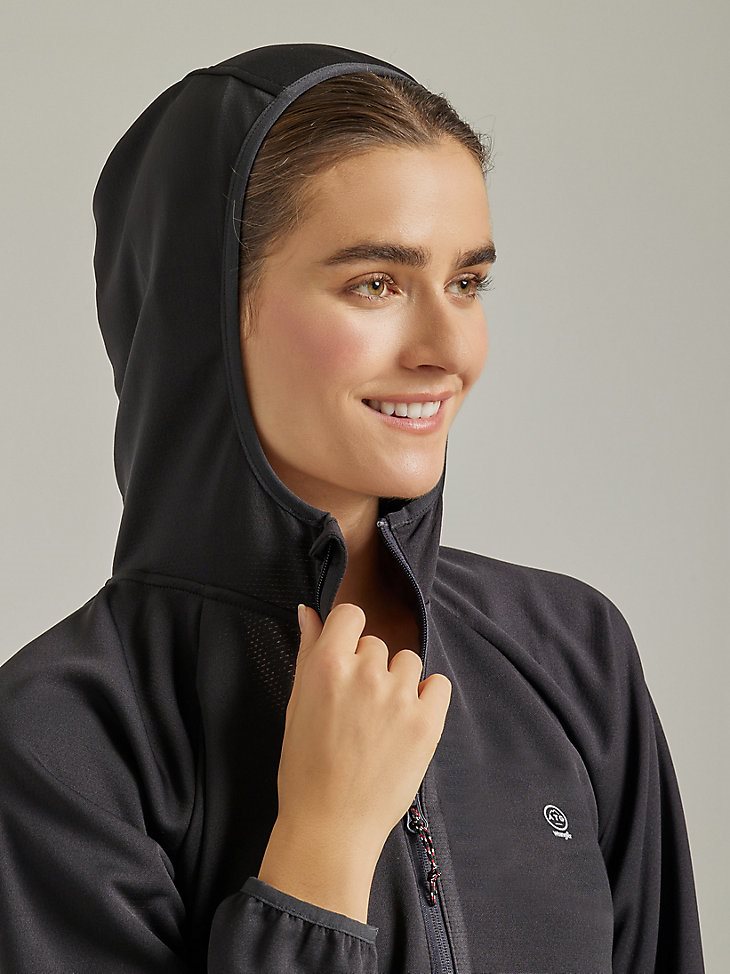 ATG By Wrangler Women's Mountain Hoodie in Black