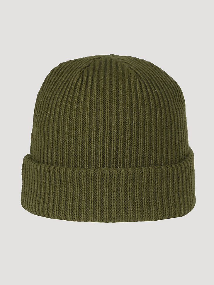 Wrangler Logo Beanie in Olive