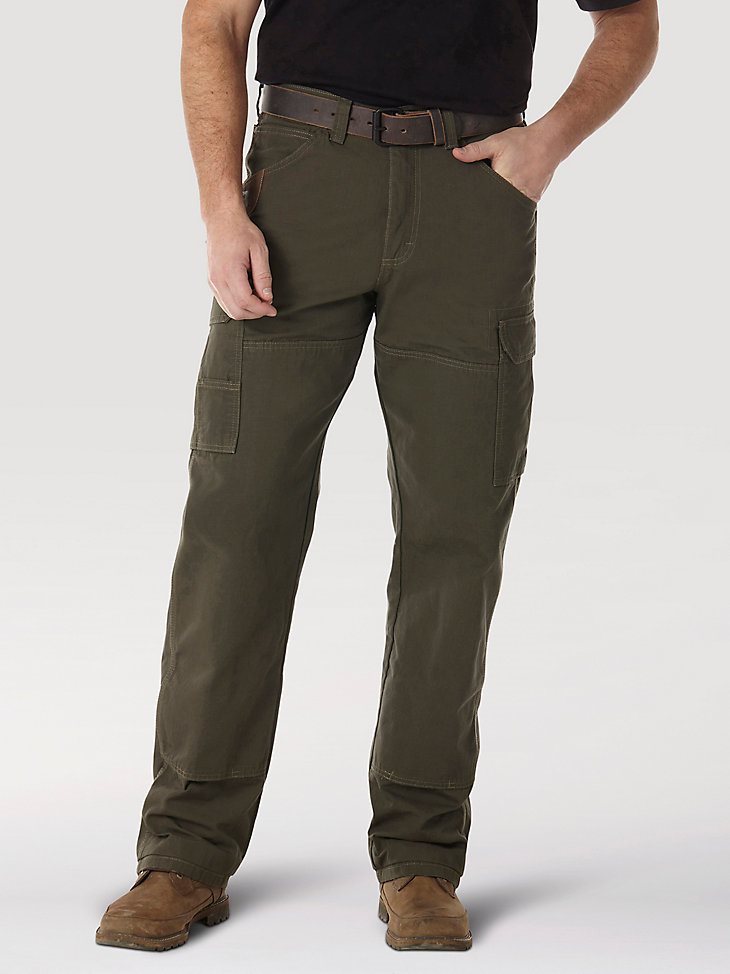 Wrangler RIGGS Workwear Ripstop Ranger Cargo Pant in Loden
