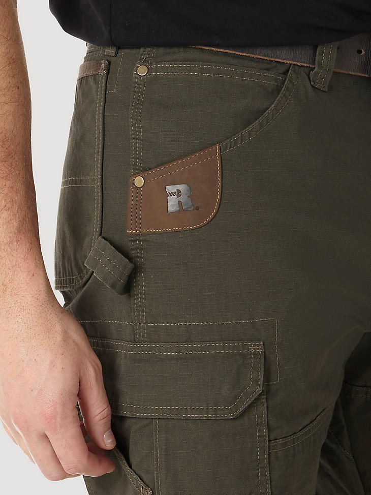 Wrangler RIGGS Workwear Ripstop Ranger Cargo Pant in Loden