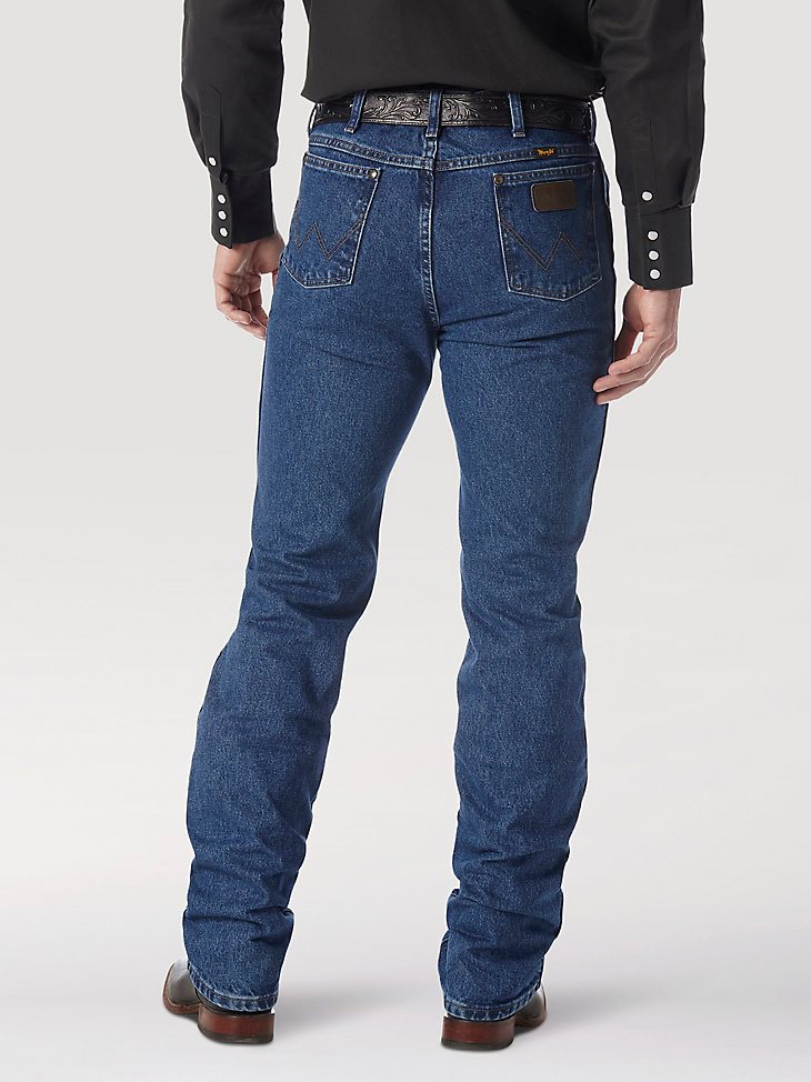 Premium Performance Cowboy Cut Slim Fit Jean in Dark Stone